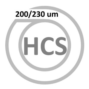 Latiguillos fibra HCS 200/230 um